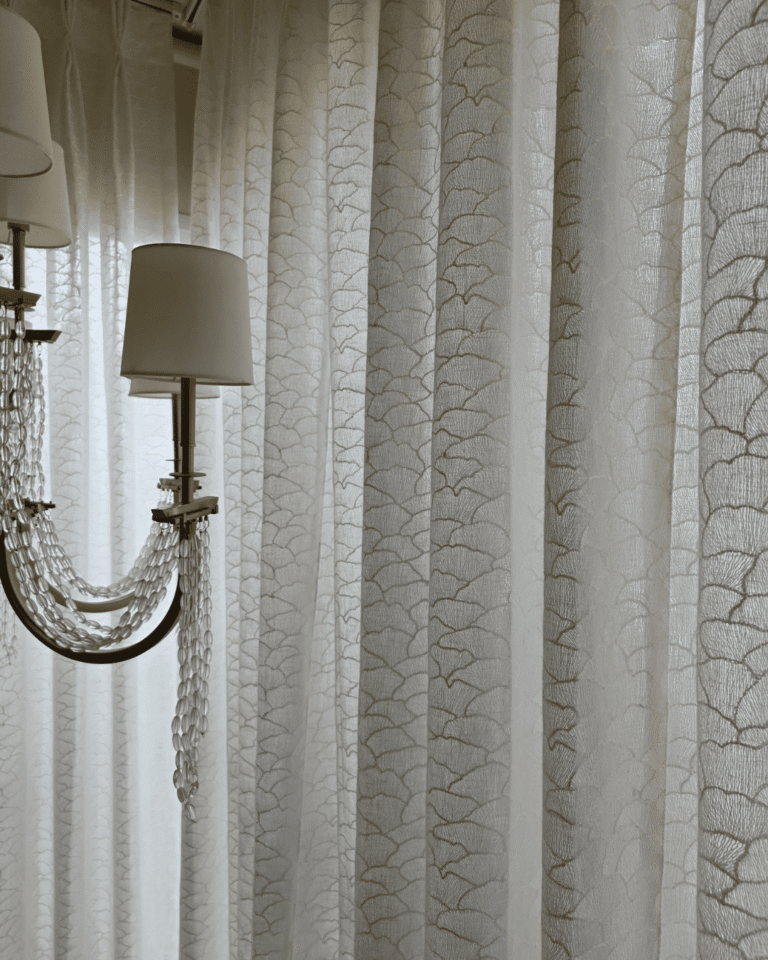 Textured and printed curtains Delhi NCR - SILKARA