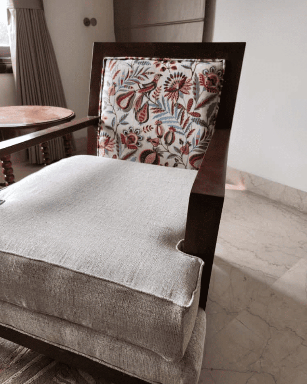 Re-worked sofa upholstery project New Delhi